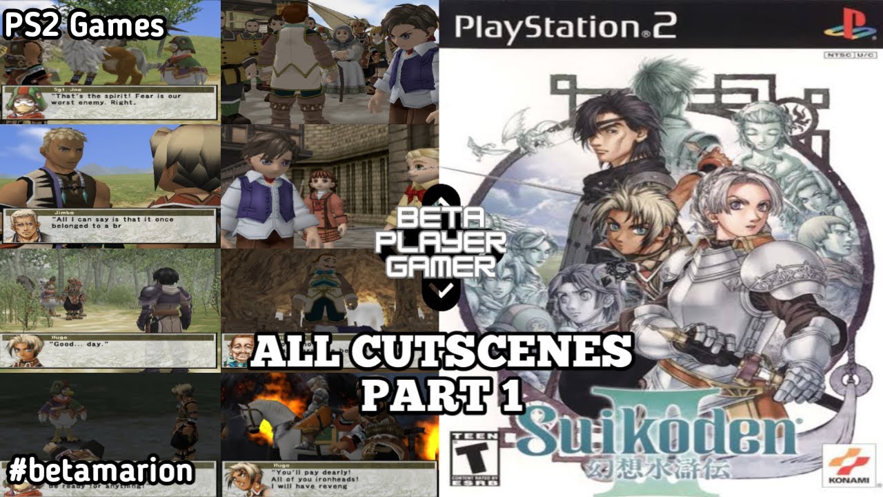 Suikoden 3 | Semua Cutscenes Part 1 | PS2 Games | #betamarion