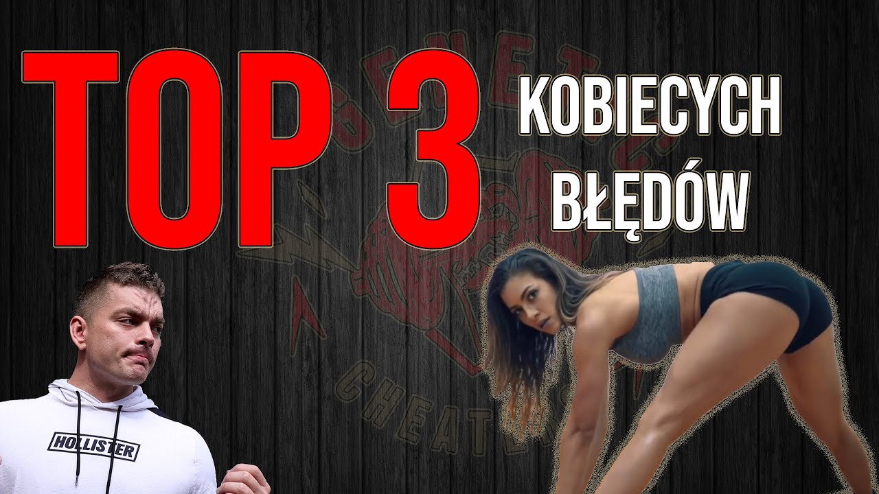 NAJWIĘKSZE BŁĘDY KOBIET chcących schudnąć ( TOP 3 ) | #geneticcheaters
