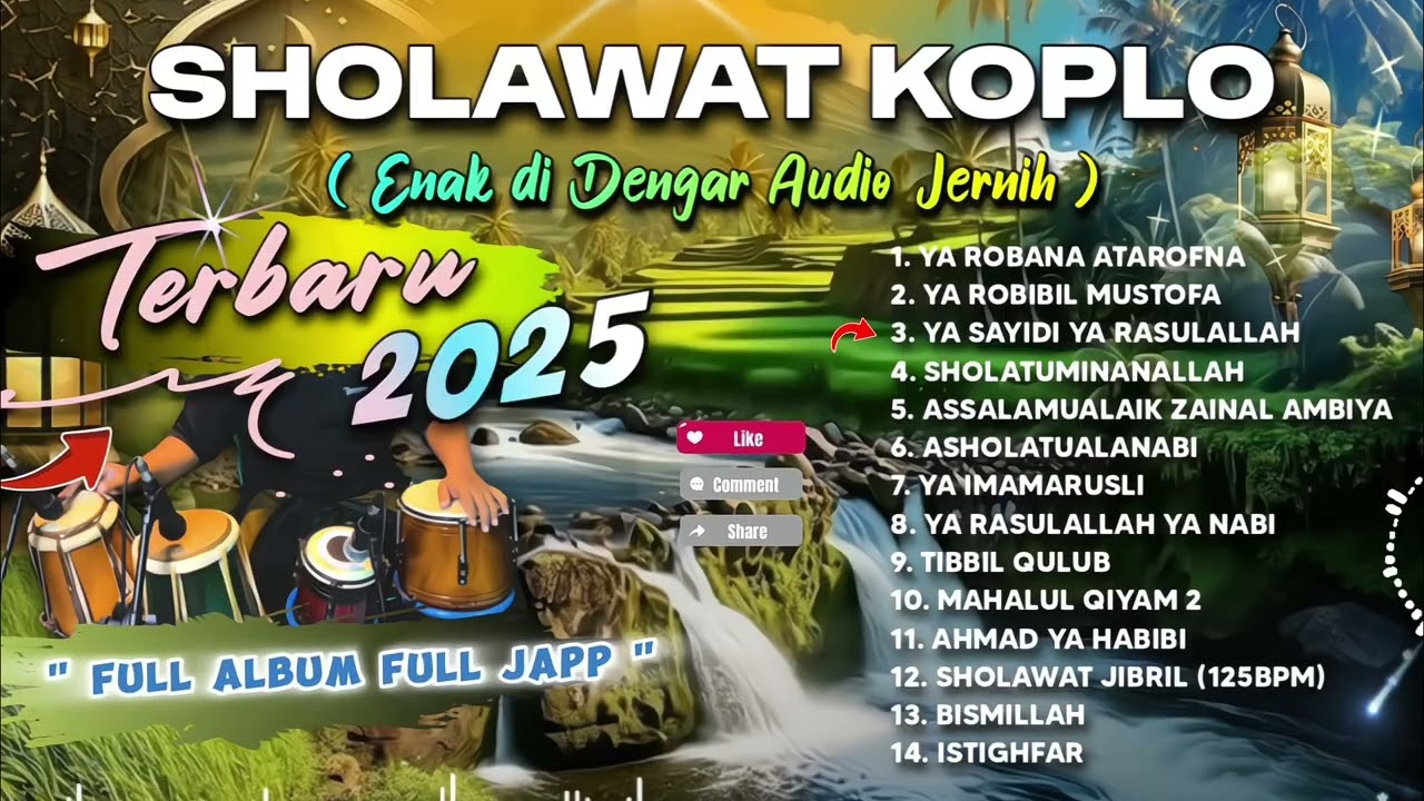 KUMPULAN SHOLAWAT NABI KOPLO VIRAL TERBARU 2025 ( ASHOLATUALANABI )