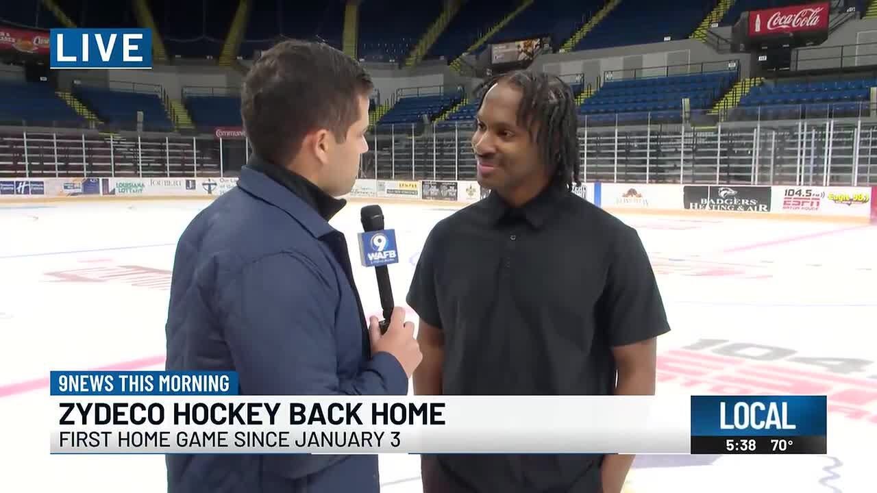 Zydeco returns home for first time since Jan. 3