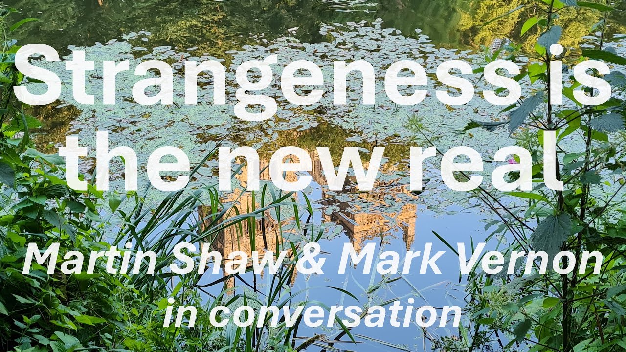 Strangeness is the new real. Martin Shaw & Mark Vernon in conversation