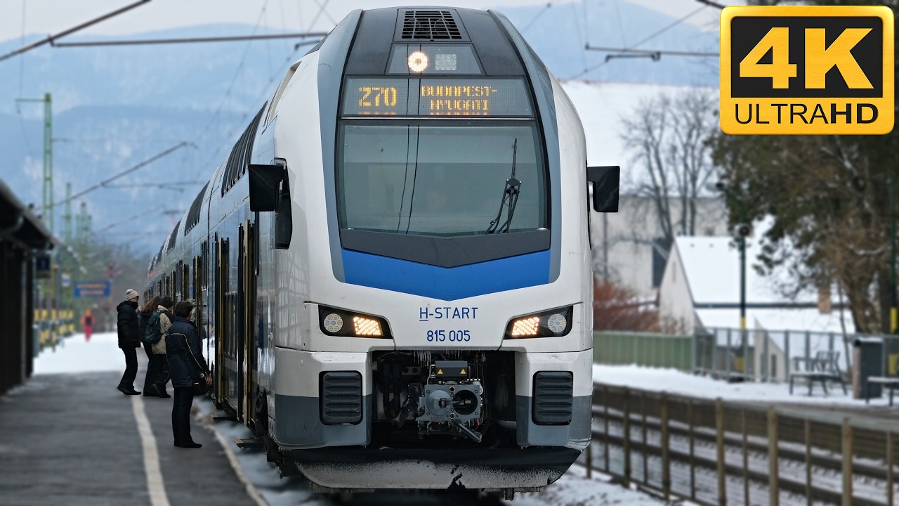 Vonatok Nagymaros-Visegrád ● 06.01.2026