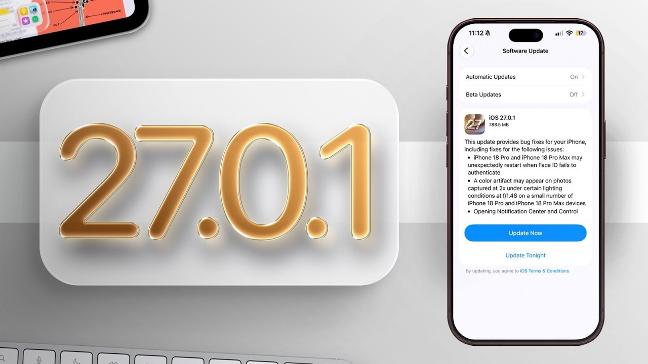 iOS 27.0.1 - Actualizaci&oacute;n importante!