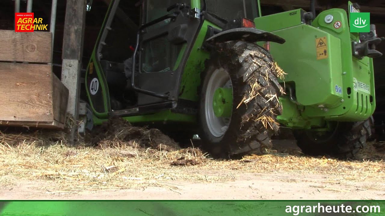Merlo Teleskoplader im AGRARTECHNIK-Maschinentest