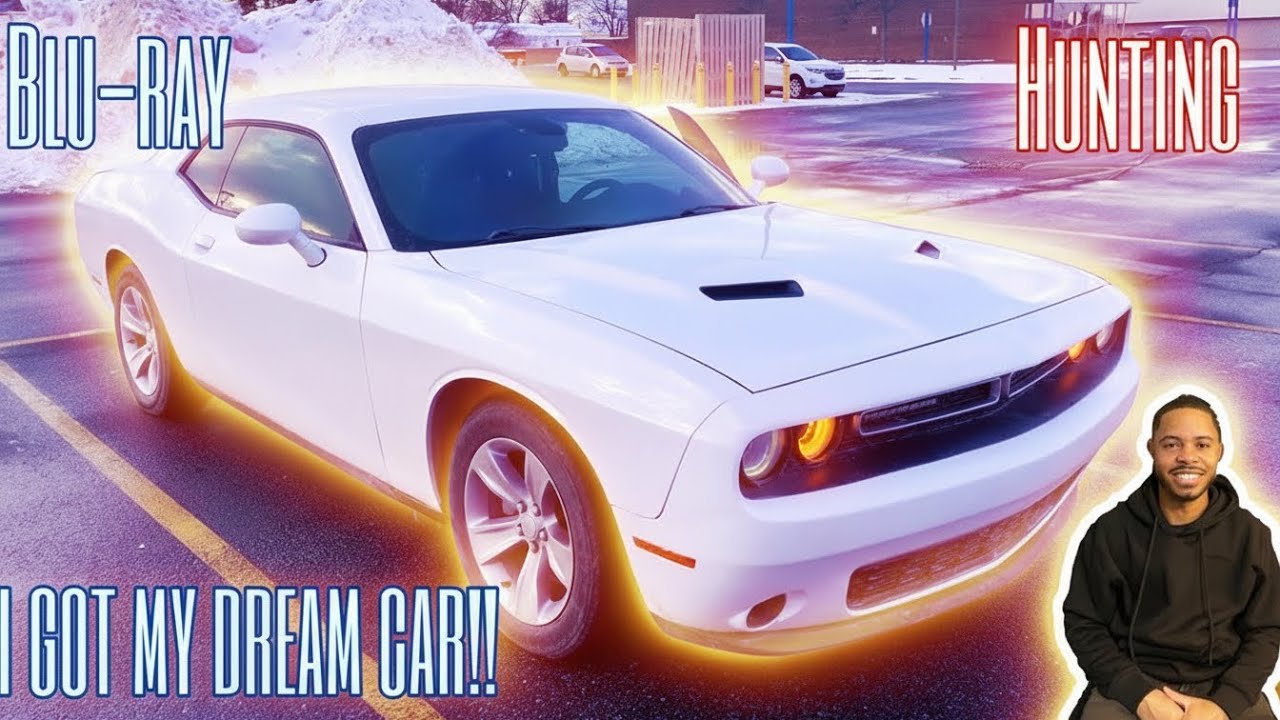 BLU-RAY HUNTING - I GOT MY DREAM CAR!! DODGE CHALLENGER! No SEVEN 4K In Stores!!