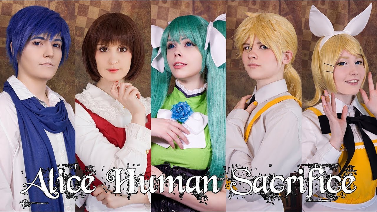 Vocaloid Alice Human Sacrifice 人柱アリス Cosplay CMV