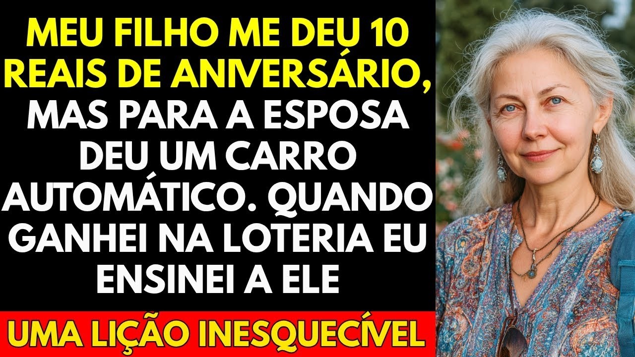 Meu Filho Me Deu 10 Reais de Aniversário, Mas Para a Esposa Deu Um Carro Automático  Quando