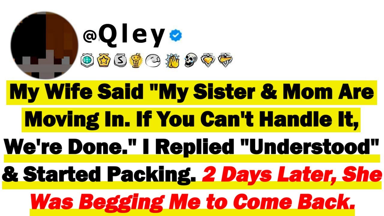 Моя жена сказала: «Моя сестра и мама переезжают к нам. Если ты не справишься, то всё, хватит». Я ...