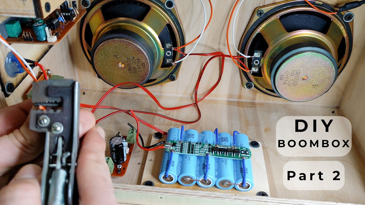 FINAL ASSEMBLY: Full Wiring Diagram & 5-Inch Woofer Sound Test (Part 2)
