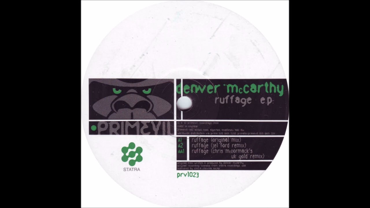Denver McCarthy - Ruffage (Jel Ford Remix) (A2) [PRVL023]