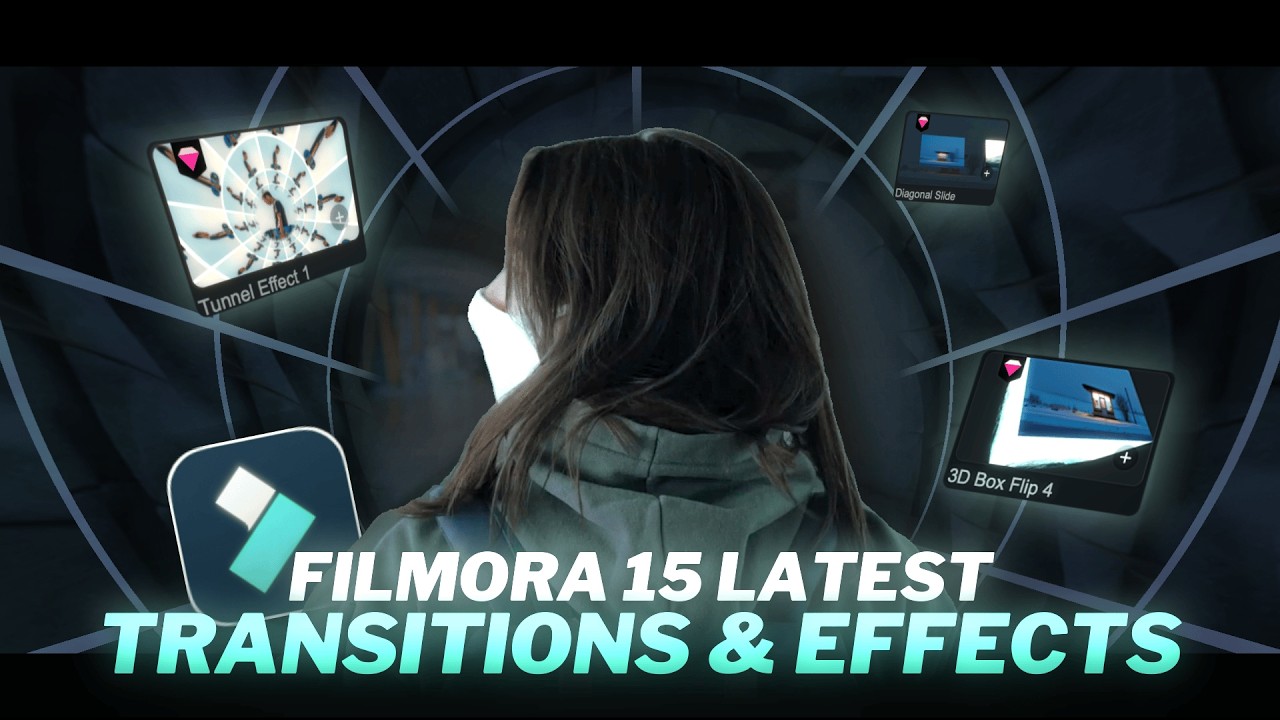 LATEST TRANSITIONS & EFFECTS TO MAKE YOUR VIDEOS CINEMATIC IN FILMORA 15 | STEP-BY-STEP TUTORIAL