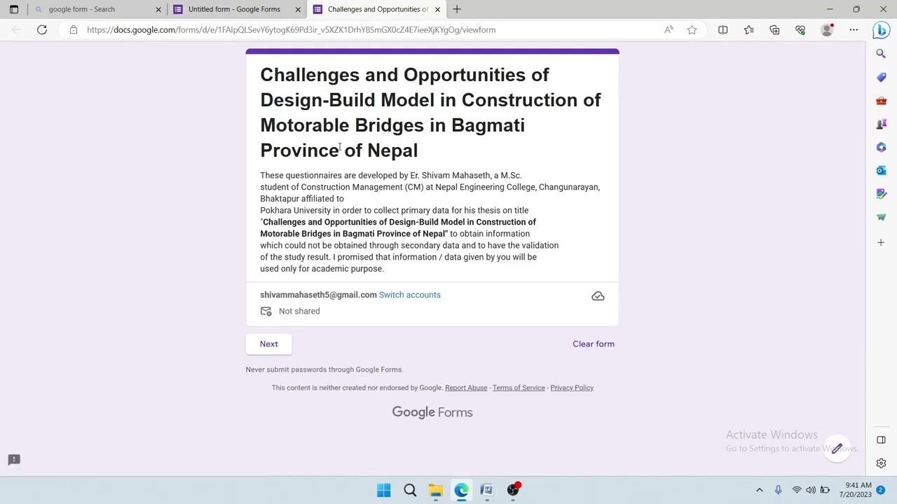 Как создать анкету по шкале Лайкерта с помощью Google Формы