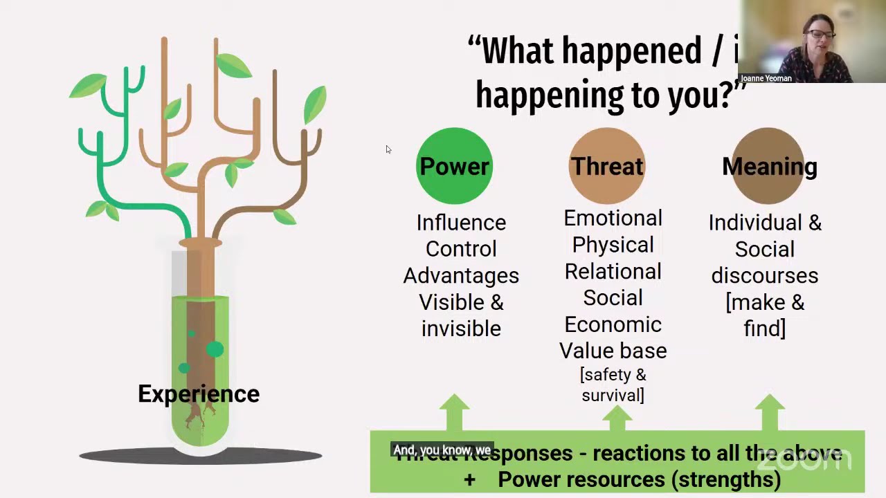 Applying the Power Threat Meaning Framework to Education-Joanne Yeoman Hayley Prickett Sarah Sivers