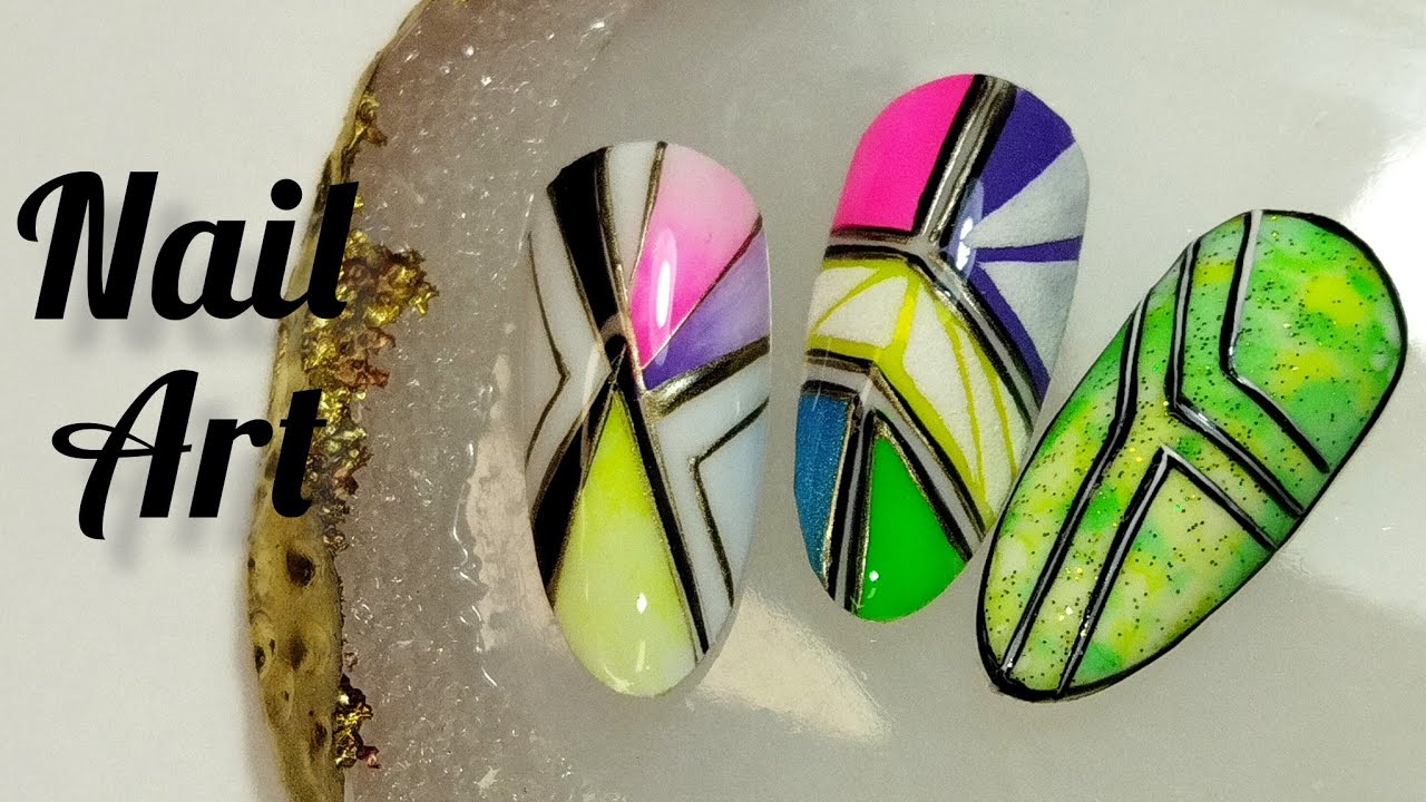 Bright geometry. Manicure Ideas 2023/Яркая геометрия. Идеи маникюра 2023