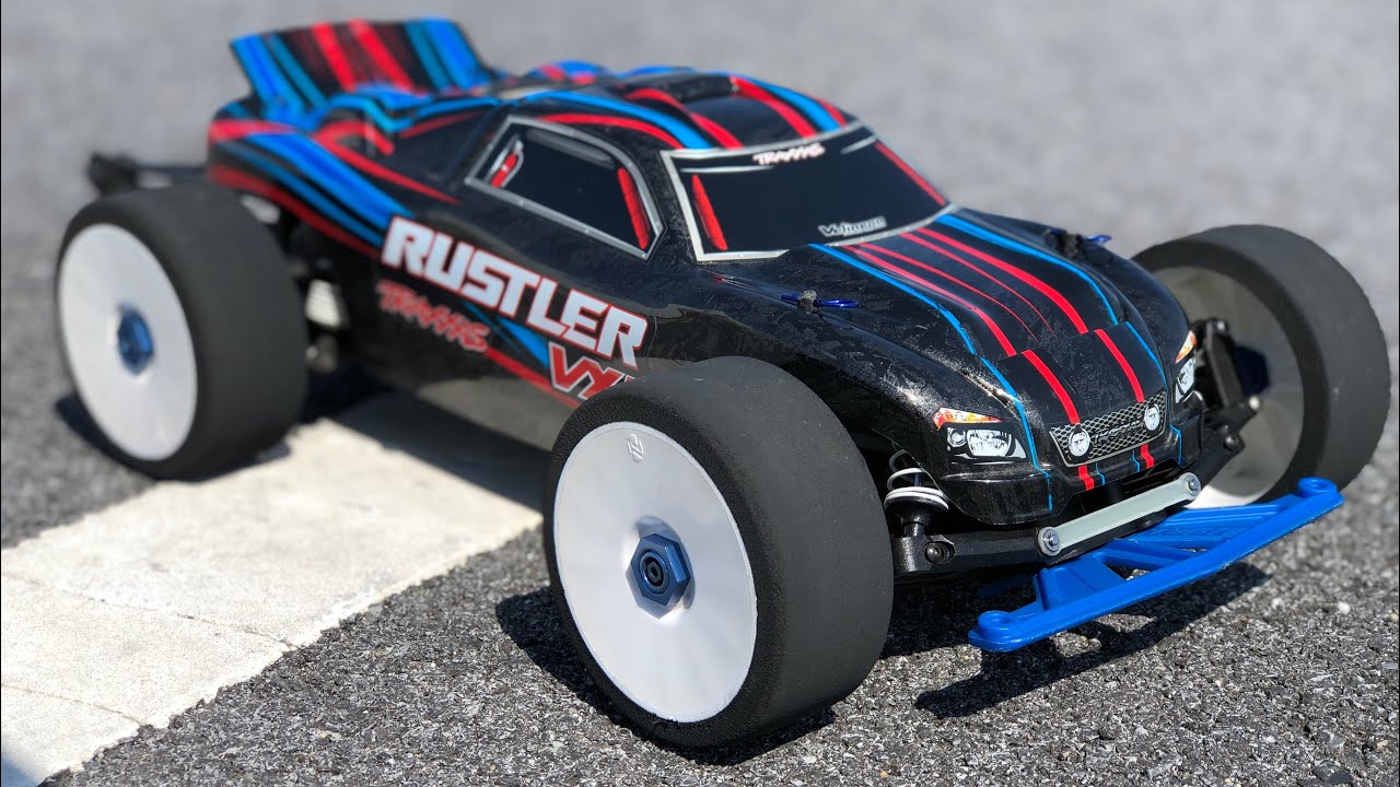 Traxxas Rustler 2wd 70+ MPH Club speed run | Rayluna Challenge