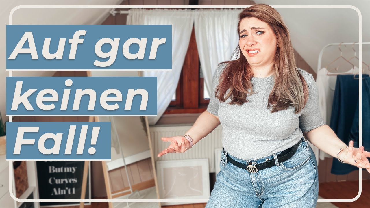 Diese Jeans macht Dich FETT 😱 So wirkst Du schlanker in Jeans!