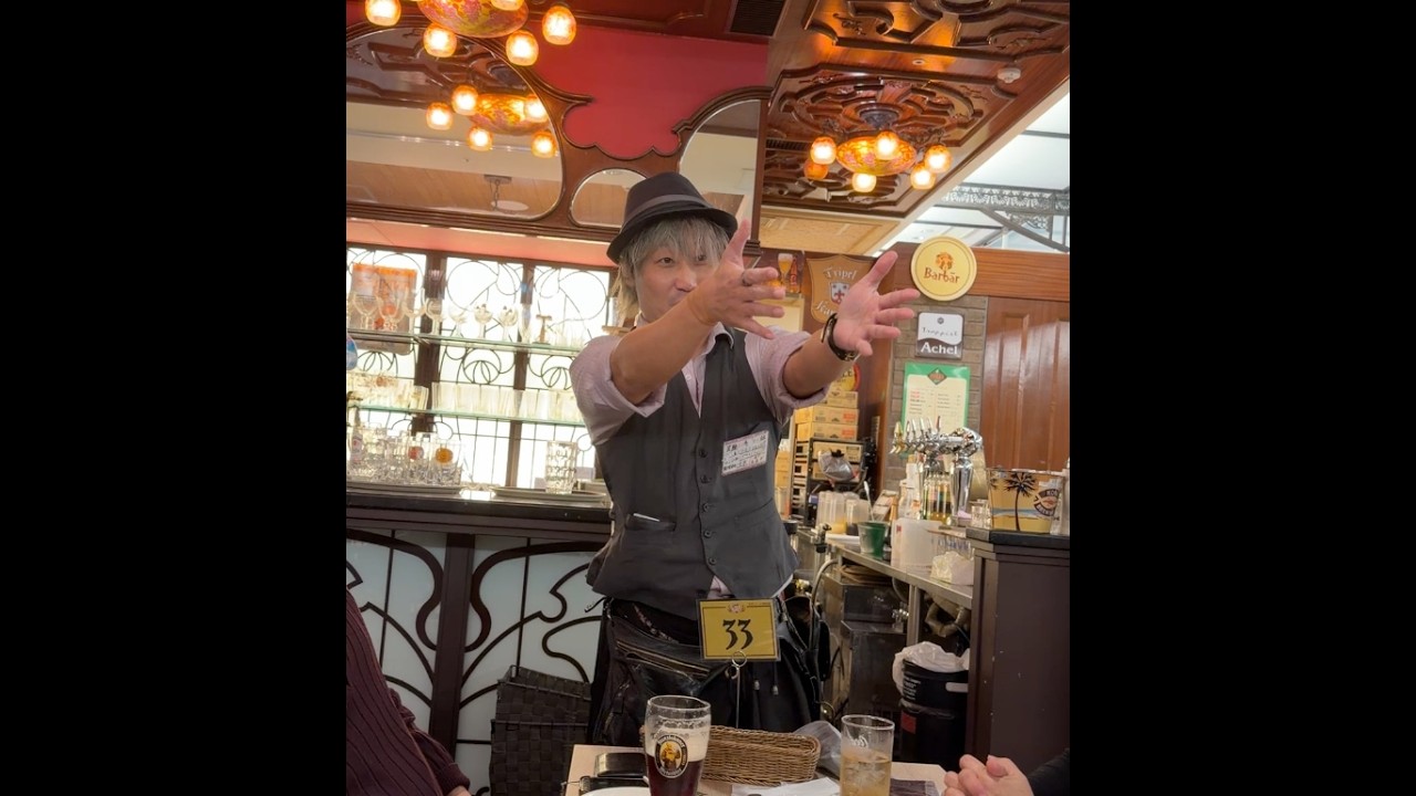 グランフロント大阪でのマジックショー