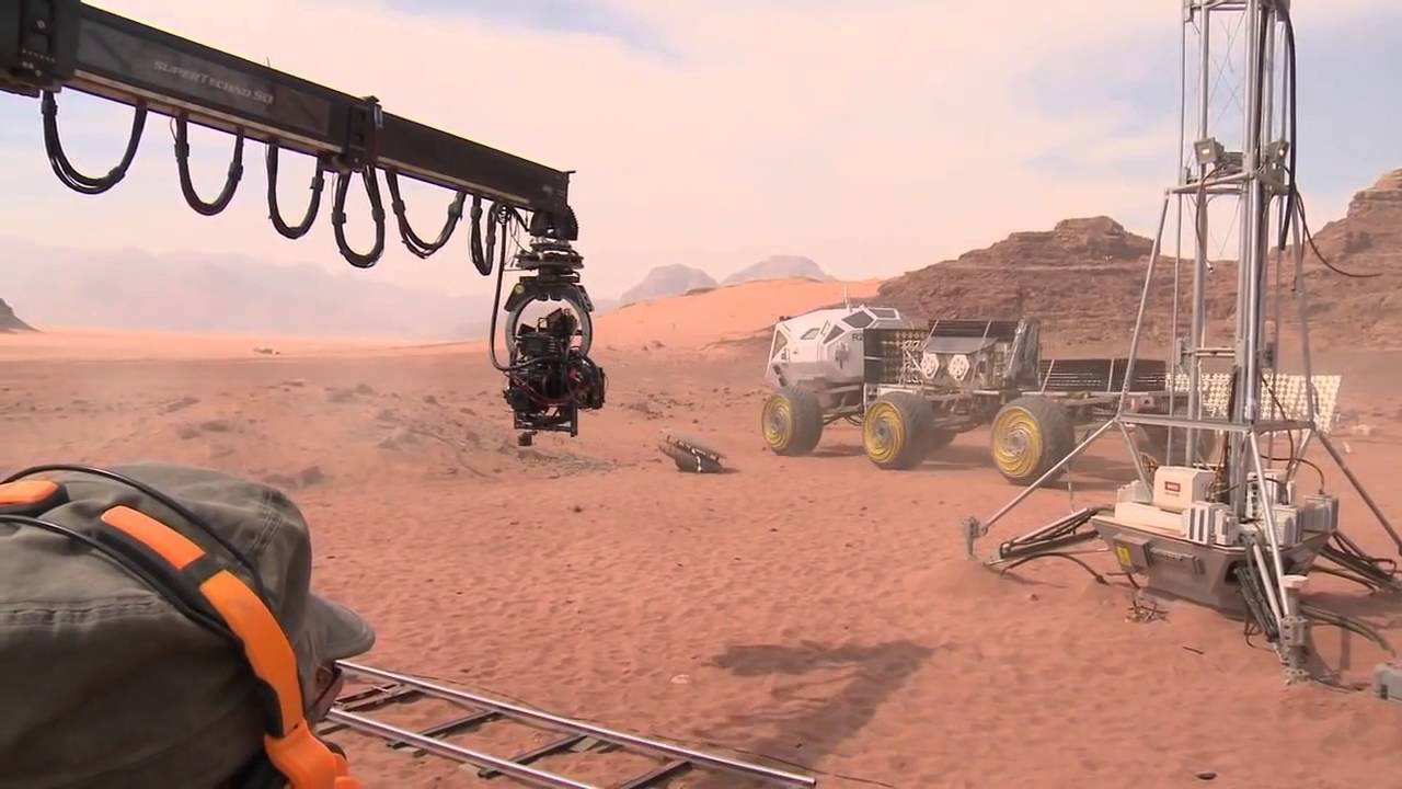 MARSLI KAMERA ARKASI(HD) M&Uuml;THİŞ BİR ŞEY [The Martian Behind The Scenes]