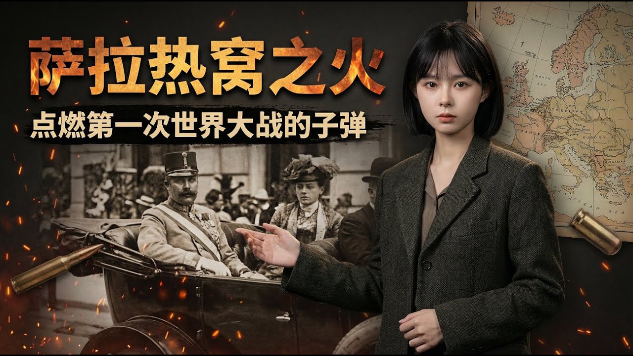 萨拉热窝之火：点燃第一次世界大战的子弹