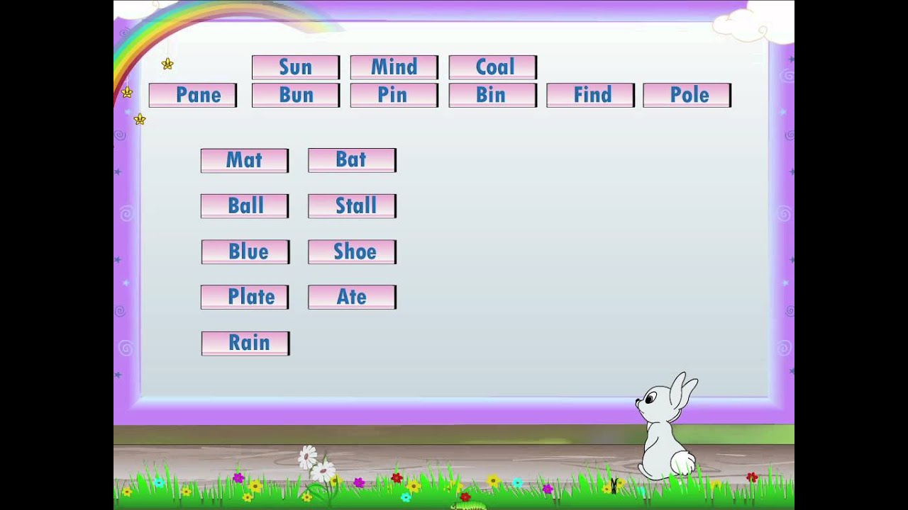 Learn Grade 2 - English Grammer - Rhyming Words