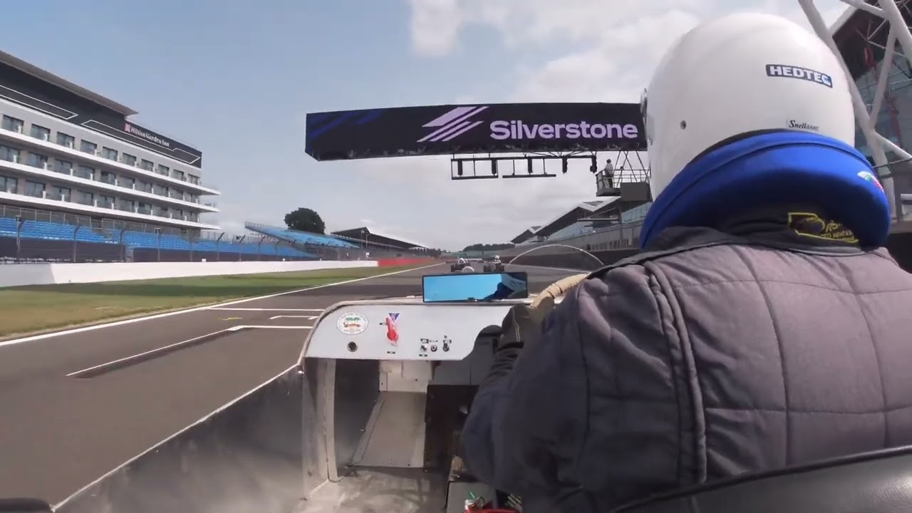 Silverstone - in a homemade Austin 7!