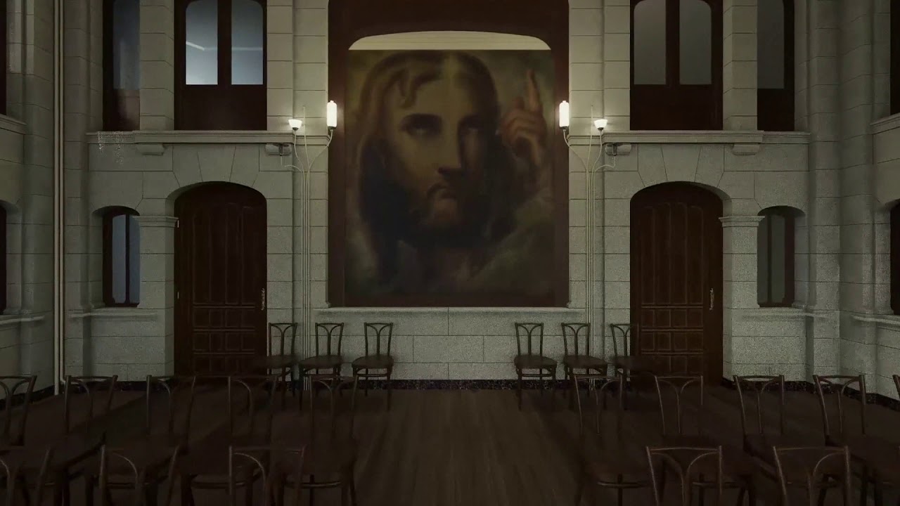 IV. Hypoth&egrave;se de restitution 3D de la Maison du Peuple | 3D-restitutiehypothese van het Volkshuis