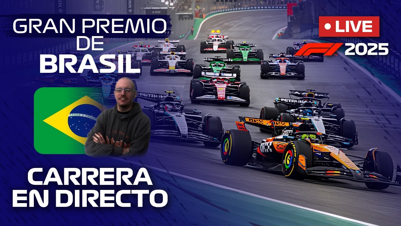 🔵F1 EN DIRECTO | GP de BRASIL 2025 #21 | CARRERA