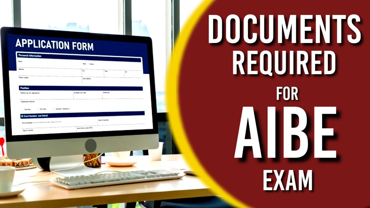 Documents for AIBE  || documents required for aibe exam || All India Bar Examination Documents