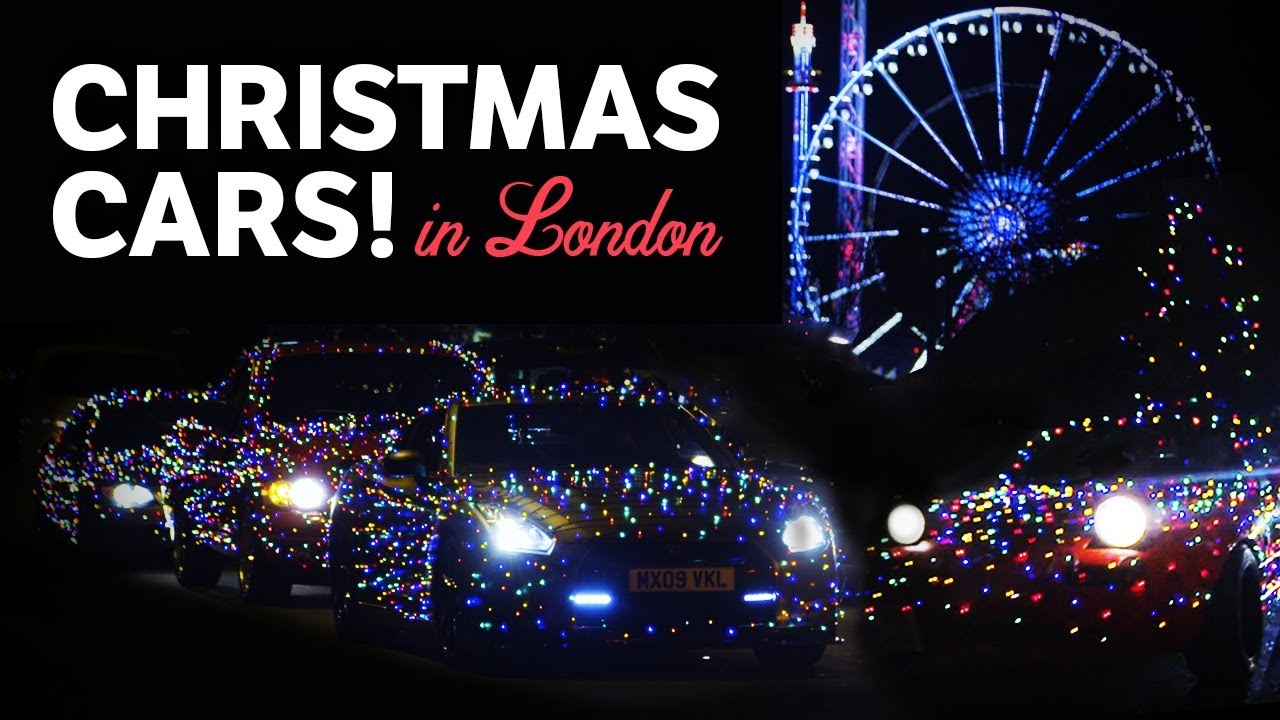 10 Christmas Cars Take Over London!