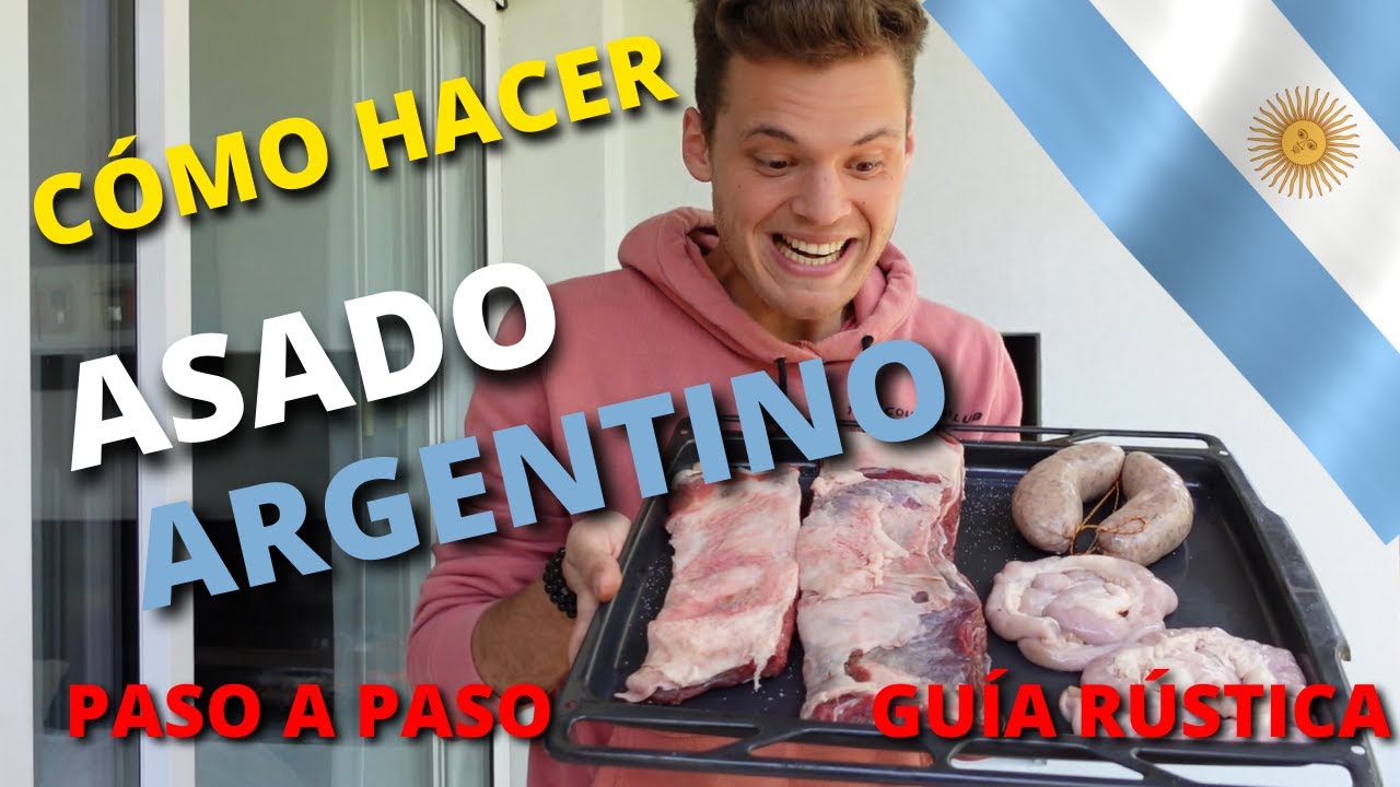 ASADO argentino para PRINCIPIANTES | No vas a creer c&oacute;mo me sali&oacute;. Soy muy torpe