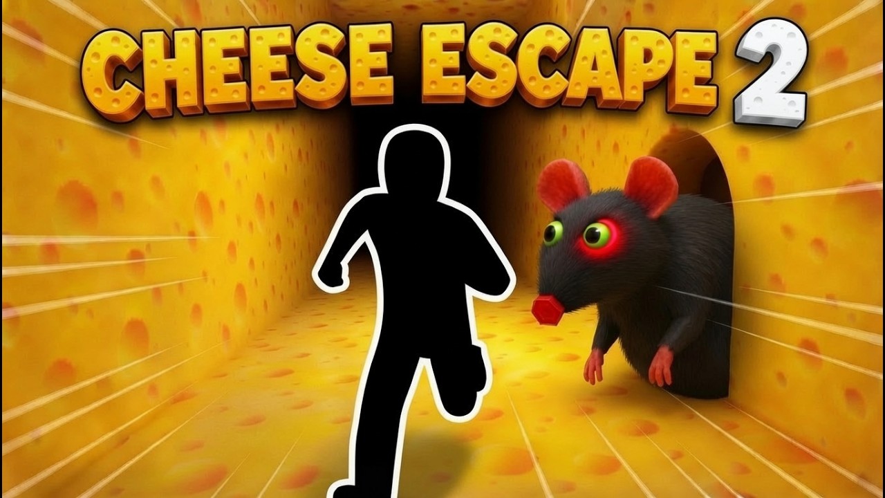 CHEESE ESCAPE 2 🧀 Иммерсивная интерактивная разминка | Roblox Побег от крыс, глава 2 | Вирусная и...