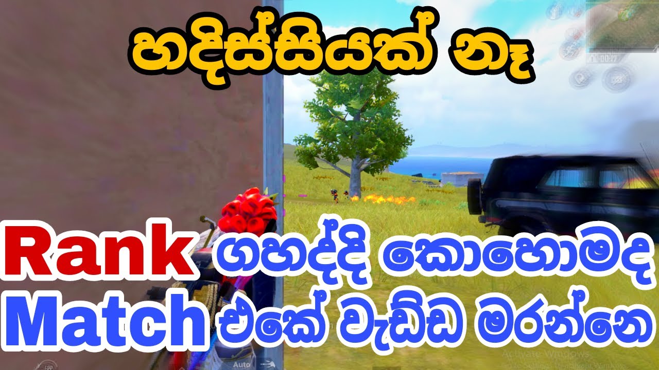 PUBG Mobile Sinhala Rank Up (Part 4)