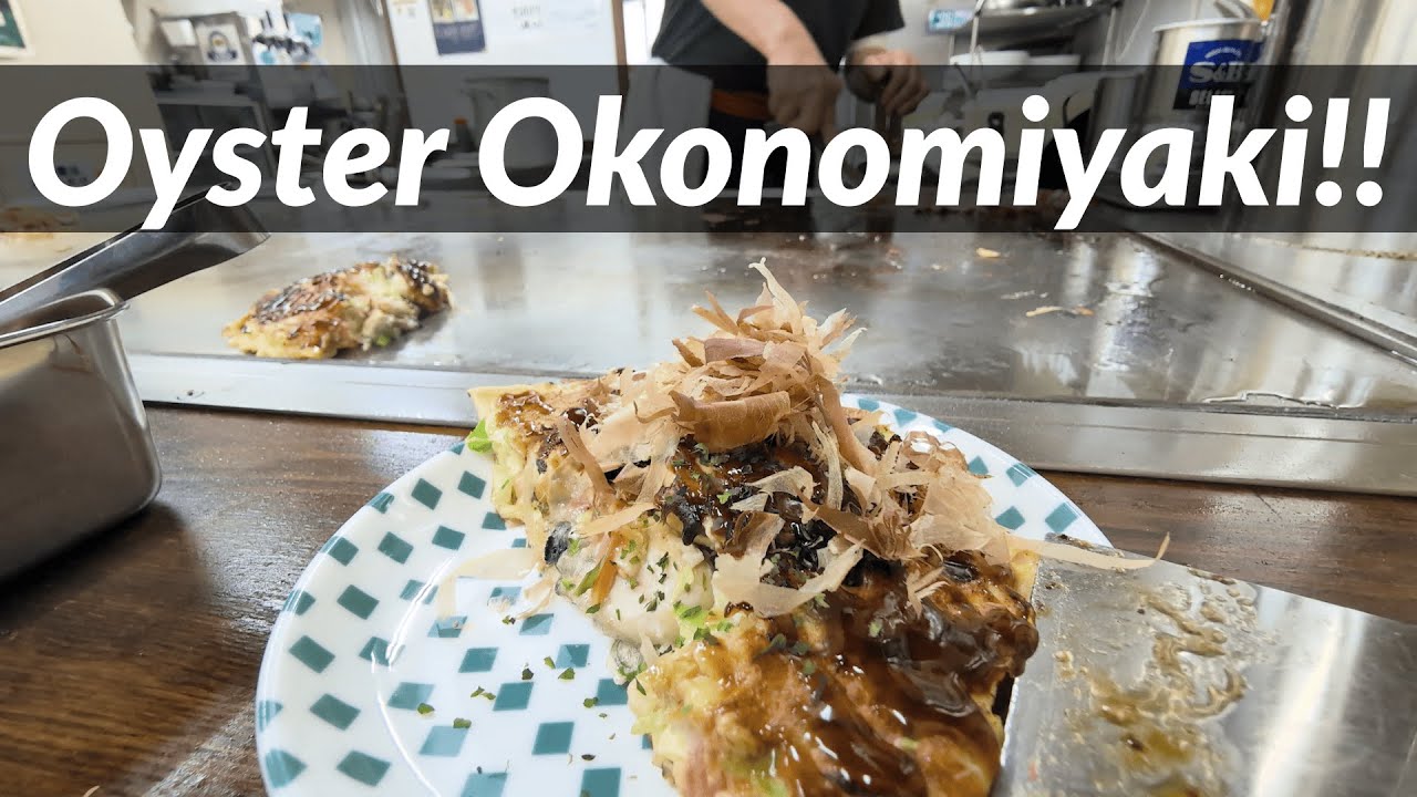 Izakaya Hopping in Okayama &mdash; Oysters Okonomiyaki, Sake & Local Finds