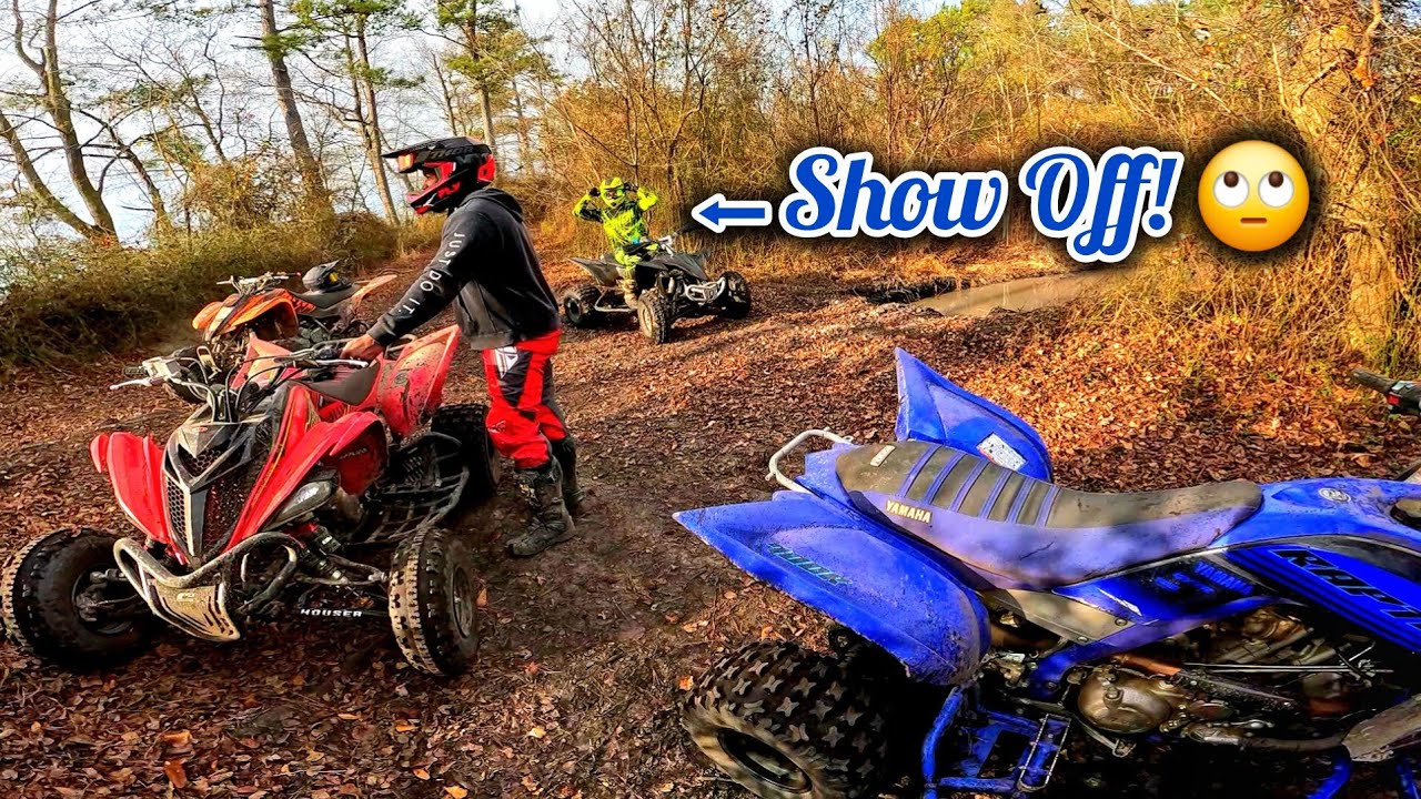 2026 New Year Ride Out At Outback ATV Park! Part 2! Feat John The Show Off! 🤣  #raptor700r 
