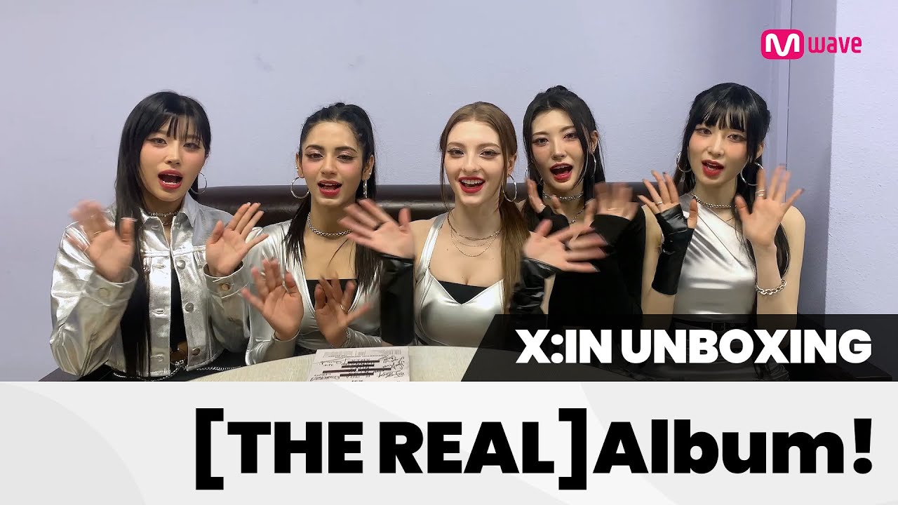 [Mwave shop] Unboxing X:IN [THE REAL] Album💿 Let’s open the album with X:IN