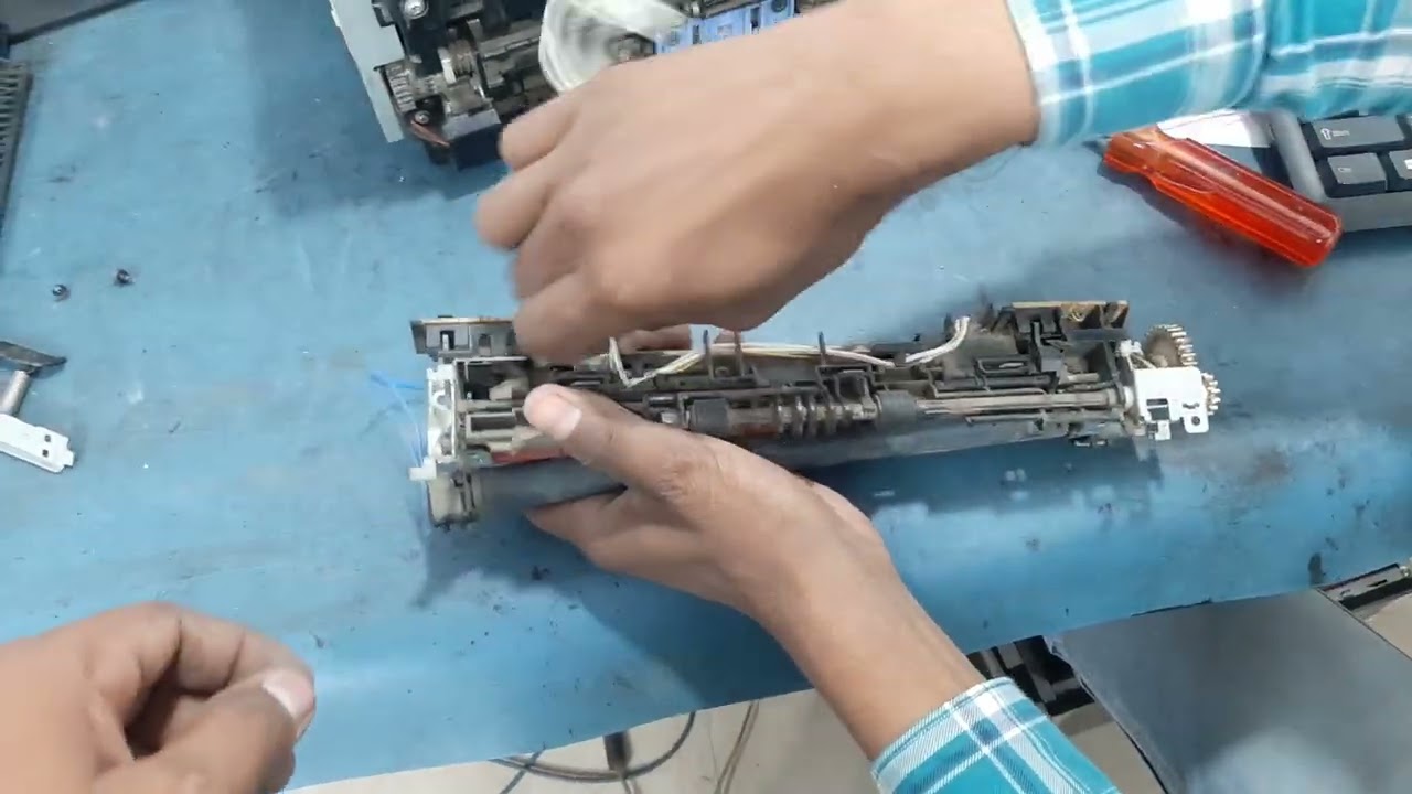 hp laserjet orange light and green light error problem part1 🔨🔧fixed