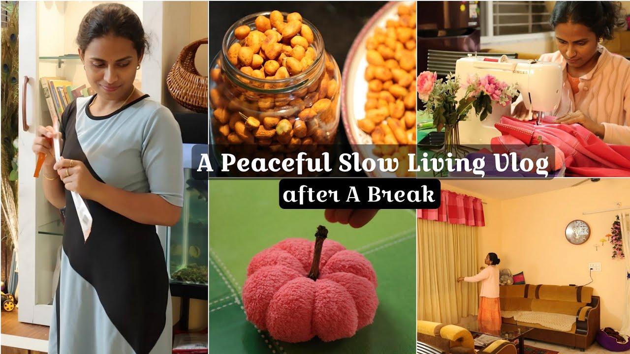 ಕನ್ನಡ 2026 First DIY Slow Living Vlog 🍃 Cute Pin Cushion | Quiet Routine & Simple Snacks