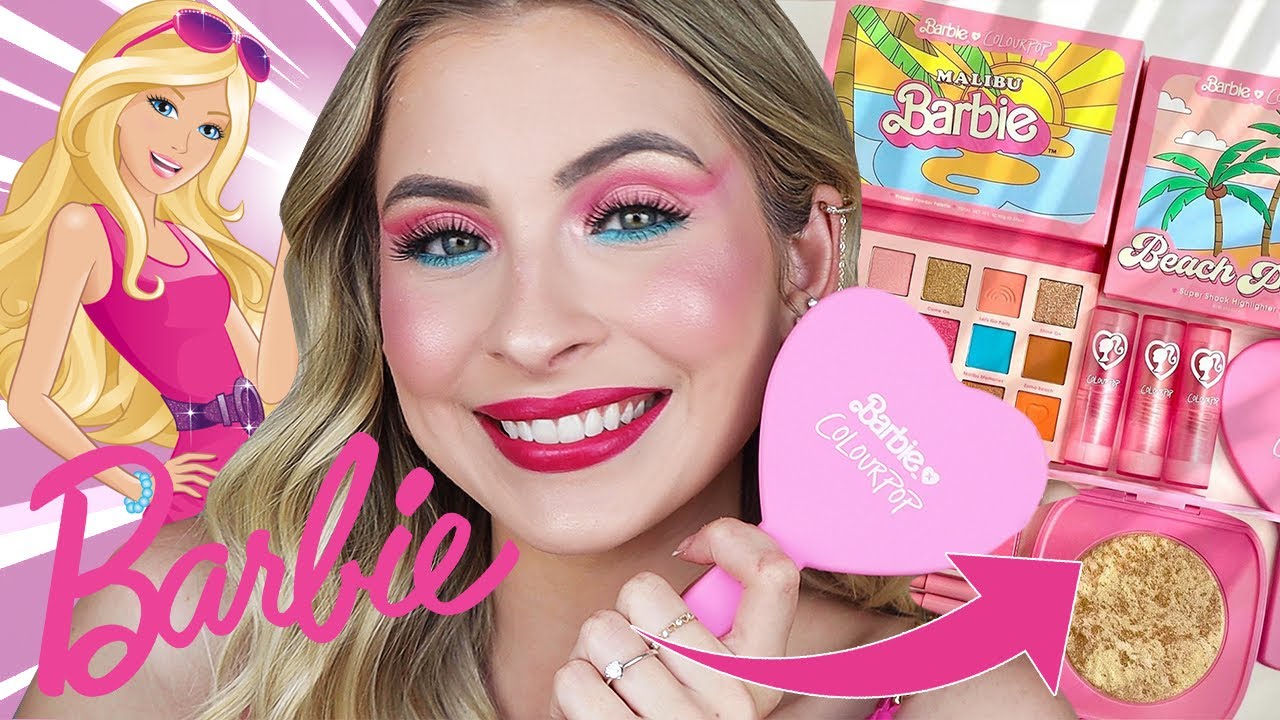 A NOVA COLEÇÃO DA BARBIE COM COLOURPOP TUDO PRA MIM!!! QUANTO MAIS ROSA, MELHOR! | FERNANDA TUMAS