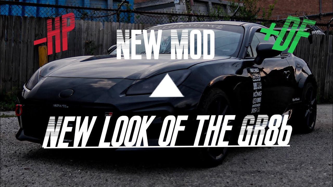 Modifying the GR86 for Maximum Downforce