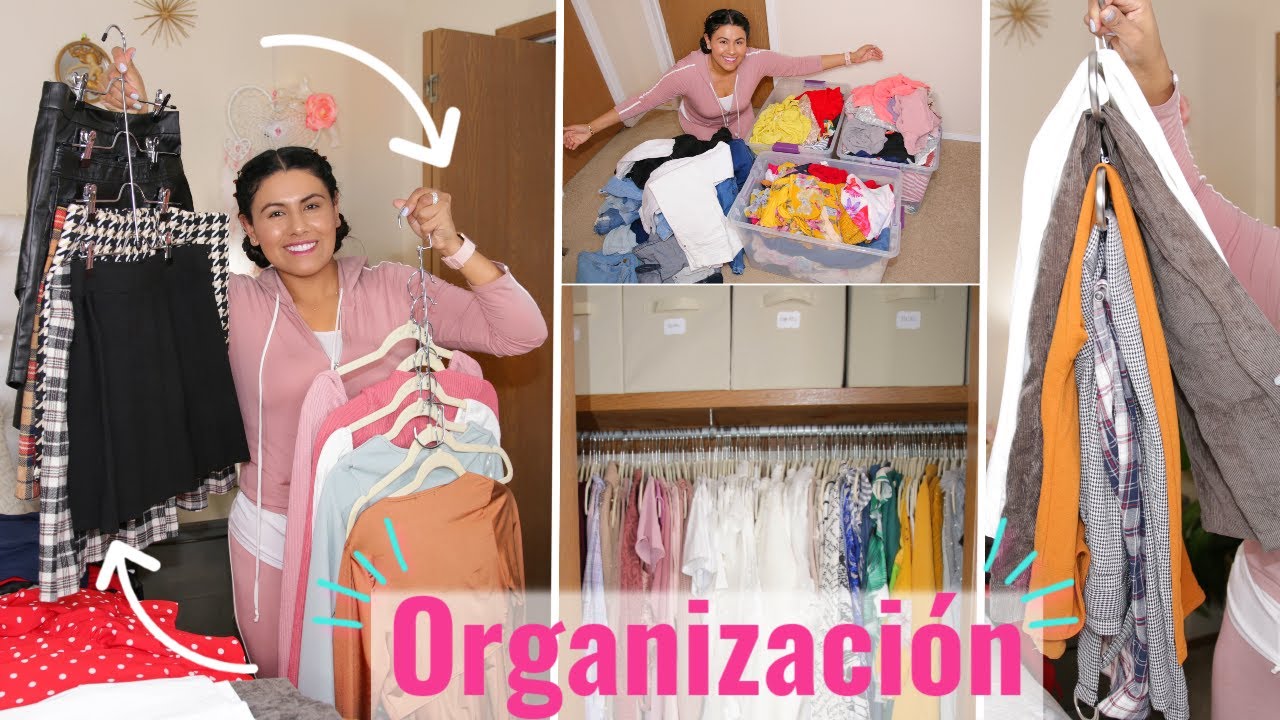 Como Organizar un Closet pequeño | Depuración de Toda mi Ropa . Limpieza Extrema| fashionbycarol