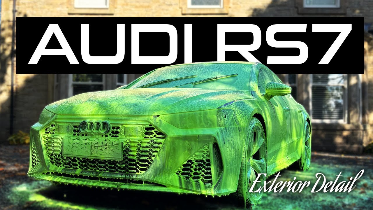 Luxury Audi RS7 Transformation – Satisfying & Relaxing Detailing Experience