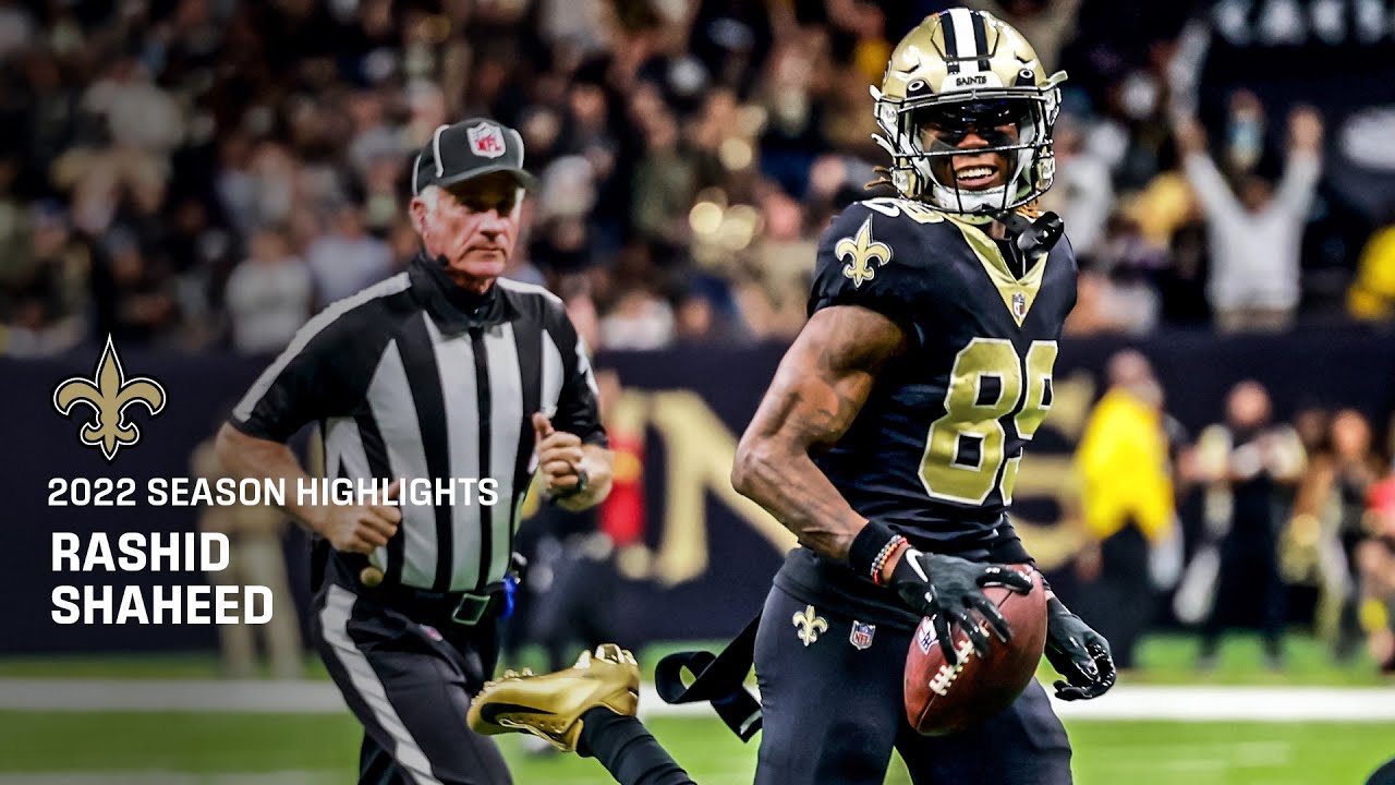 Лучшие моменты Рашида Шахида в сезоне НФЛ 2022 года | New Orleans Saints