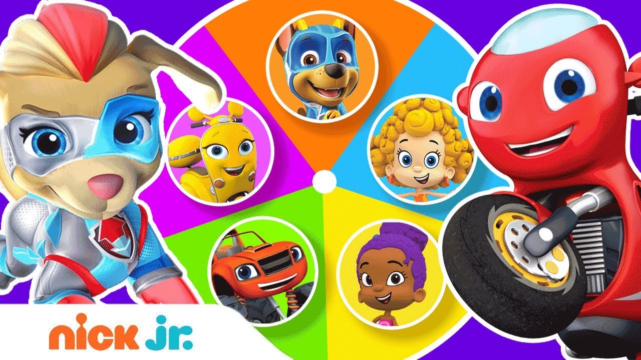 Guess the Missing Colors w/ PAW Patrol Mighty Pups & Bubble Guppies 🌈 | Color Games | Nick Jr.
