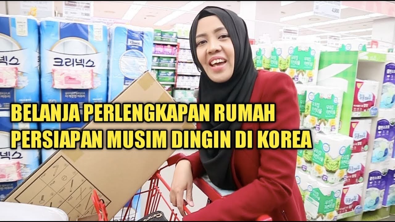 BELANJA PERLENGKAPAN RUMAH DI LOTTE MART KOREA