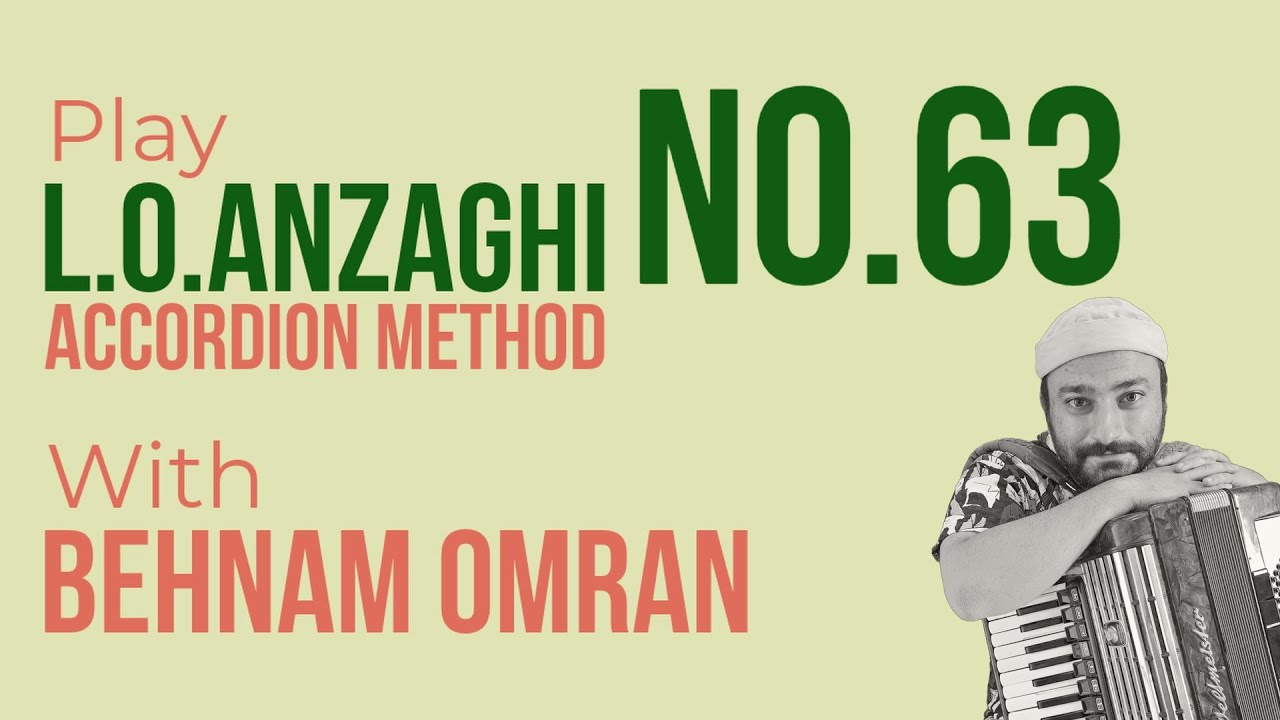 Exercise 63 &ndash; L.O. Anzaghi Accordion Method | Practice Series
