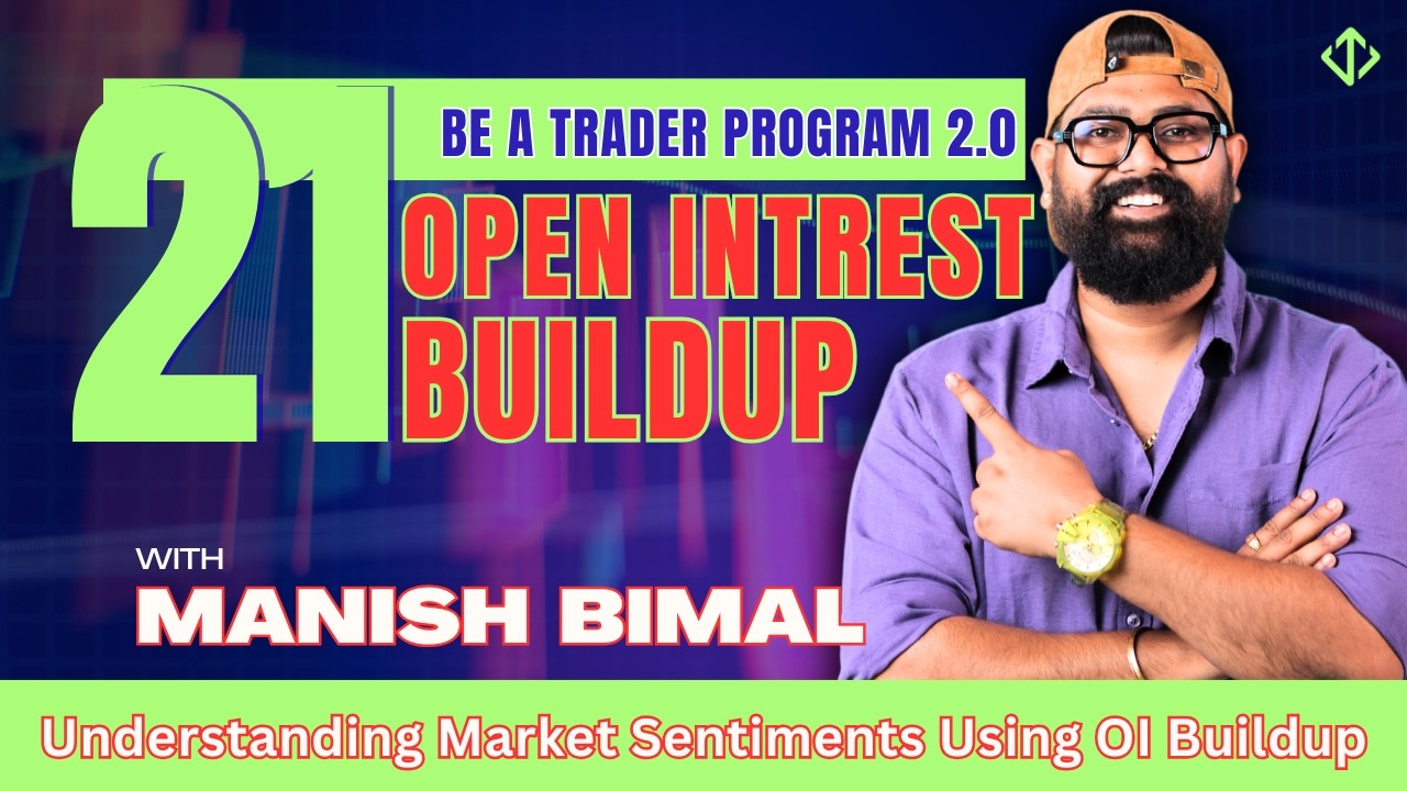 Master OI Build Up in Options Trading | Full Strategy Guide | BE A TRADER PROGRAM 2.0