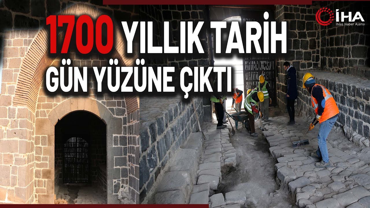 Diyarbakır’da 1700 Yıllık Tarih Gün Yüzüne Çıktı