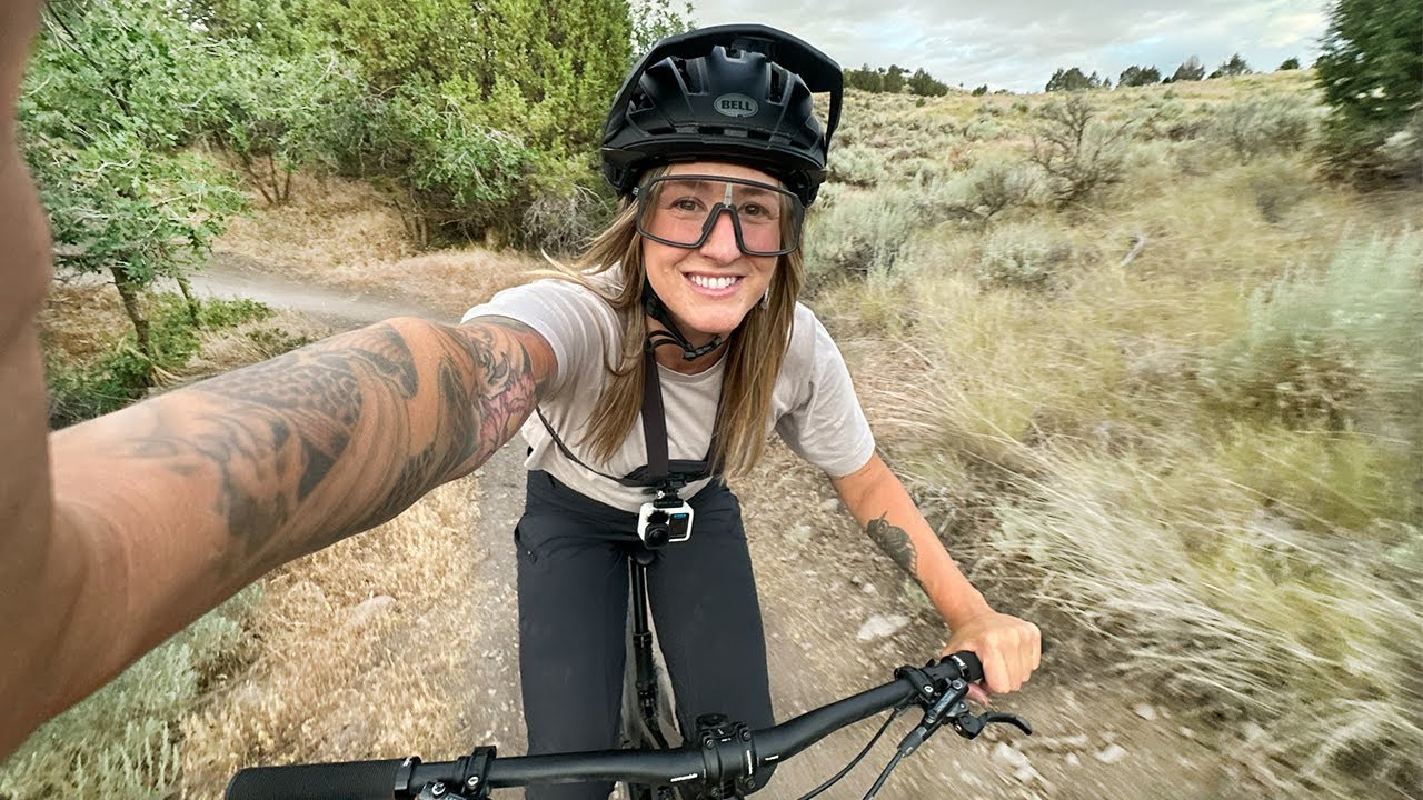 Exploring a new trail system | Butterfield Canyon, Utah 🚴‍♀️