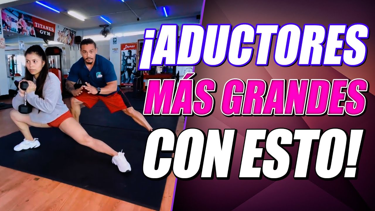 Entrena la parte interior de las PIERNAS | ¡Desarrolla Aductores!🦵 - Frank Serapión.