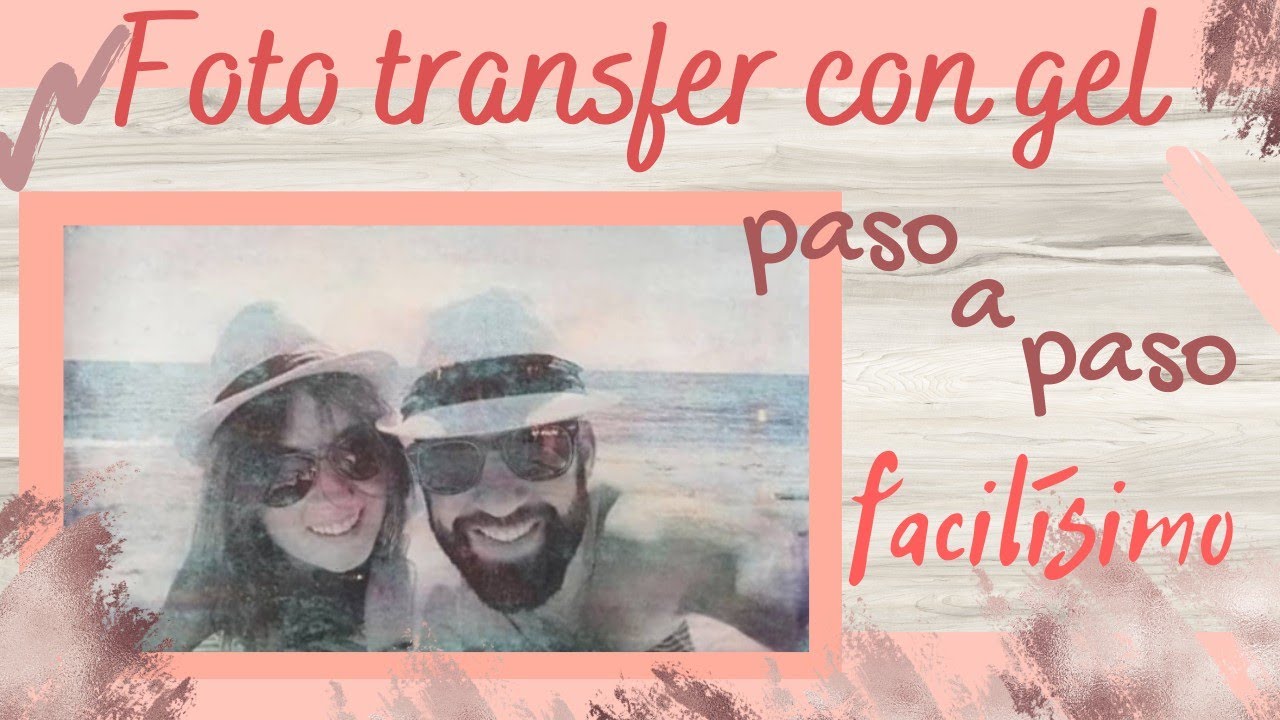 Transferencia a madera con Gel Medium | Cómo se hace?? ➡ 7 PASOS muy SENCILLOS ✅